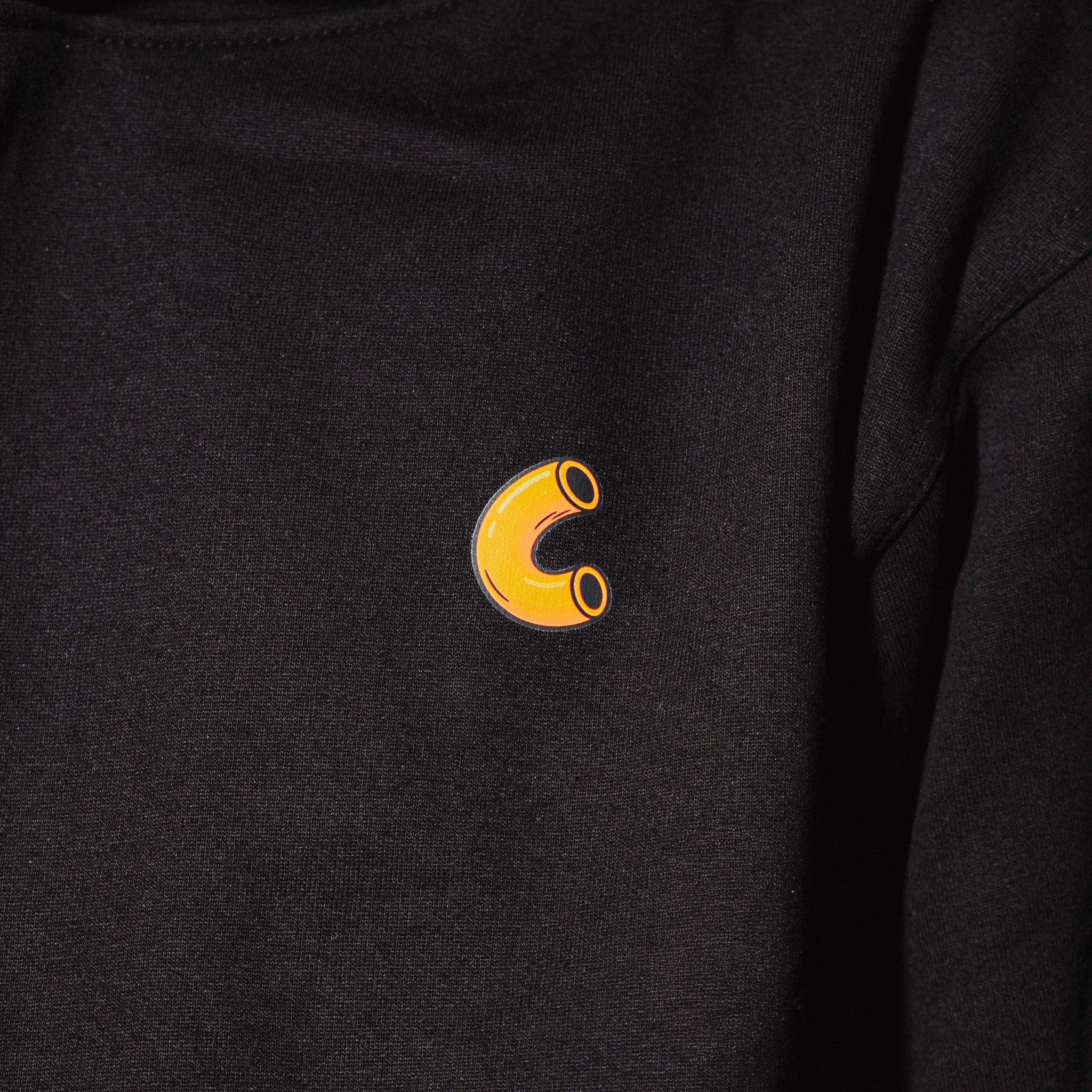 Imusin eväät - Huppari, musta