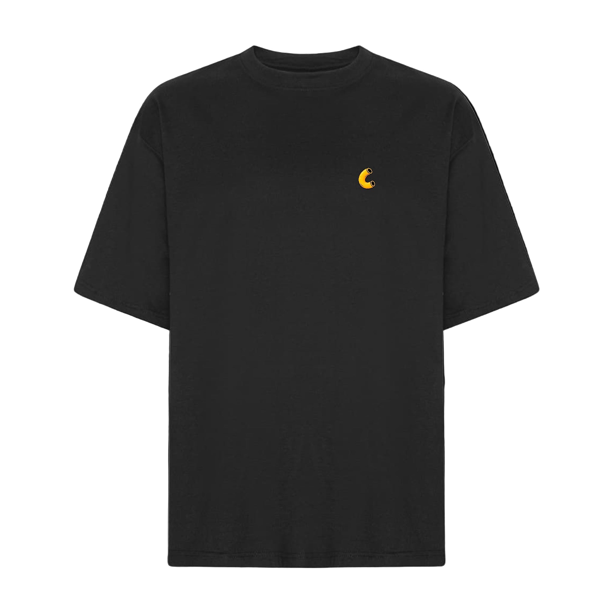 Imusin eväät - Oversize t-paita, musta