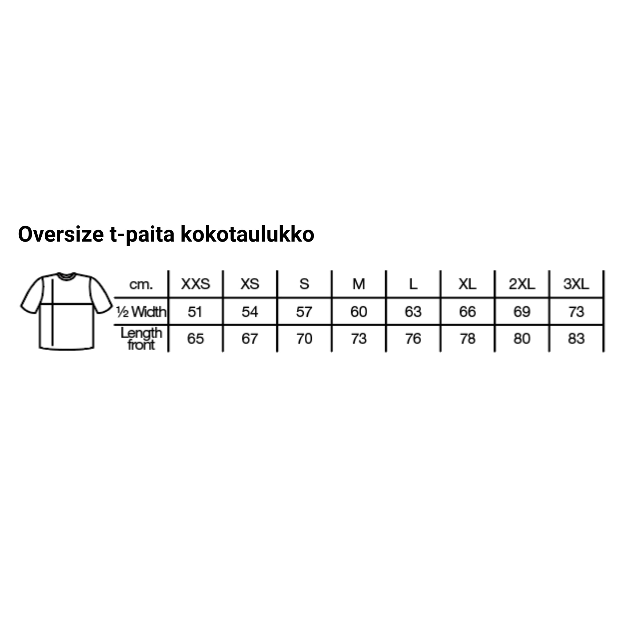 Imusin eväät - Oversize t-paita, musta